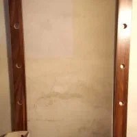 قاب آینه چوبی