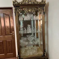 بوفه ،ویترین چوب راش