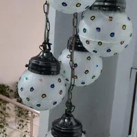 لوستر. 9و12شعله|لوستر و چراغ آویز|رشت, رودباری|دیوار