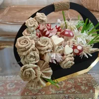 چیدمان جهیزیه فهیمه انصاری|خدمات پذیرایی، مراسم|مشهد, کلاهدوز|دیوار