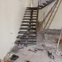 پله گرد و جوشکاری