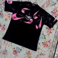 تیشرت باکسی بولیز شلوار مشکی مردانه سایز 2X