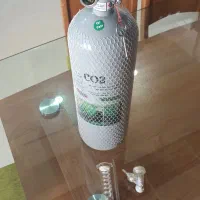 کپسول co2 فابریک کارخانه بهمراه مانومتر ودفیوزر