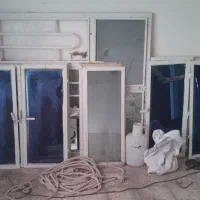 فروش پنجره آهنی با پروفیل سنگین ۲ لت بزرگ|مصالح و تجهیزات ساختمان|نیشابور, دارایی|دیوار