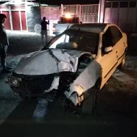 سمند ۹۸ تصادفی|خودرو سواری و وانت|ایذه, |دیوار