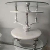 میز جلو مبلی ومیز تلفن تمیز وشیک