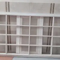 پنجره آلومنیوم سفید در حد صفر