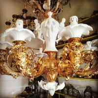 لوستر چینی برنز عرشیا