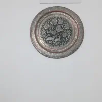 هاون قدیمی ۵کیلوی  کلکسیونی .سینی تابلو مسی تزیینی|کلکسیون اشیاء عتیقه|ماهدشت, |دیوار