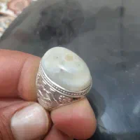 انگشتر باباقوری با رکاب نقره قدیم
