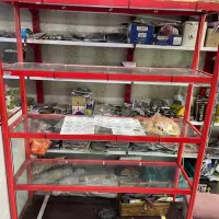 ویترین پنج تبقه با شیشه