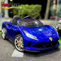 ماشین شارژی فراری چهارموتوره سوییچدار فول|اسباب‌بازی بچه|تهران, تختی|دیوار