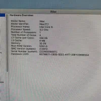 دستگاه Apple 2015 A1419|رایانه رومیزی|تهران, شهرک ولیعصر شمالی|دیوار