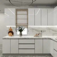 ساخت انواع کابینت MDF چگینی|مصالح و تجهیزات ساختمان|فردیس, شهرک راه آهن|دیوار