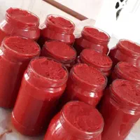 رب گوجه خانگی پخت هیزمی روستایی