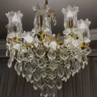 لوستر وساعت|لوستر و چراغ آویز|شیراز, شهرک گلستان|دیوار