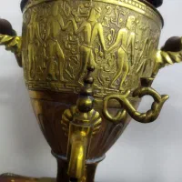 سماور روسی حکاکی|سماور، چای‌ساز، قهوه‌ساز|مهاباد (آذربایجان غربی), |دیوار