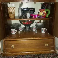 میز چوبی  تزیینی...|صنایع دستی و سایر لوازم تزئینی|شیراز, شهرک صنعتی شیراز|دیوار