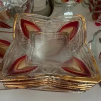 سرویس بلور رنگی|ظروف سرو و پذیرایی|لاهیجان, حاجی آباد|دیوار