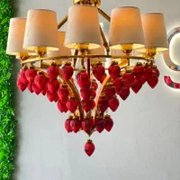 تولید کنند لوستر اباژور کنار سالنی