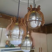لوستر چوبی
