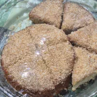 کیک نارگیلی خانگی تازه پخت