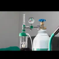 کپسول اکسیژن با مانومتر