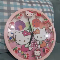 ساعت دیواری اتاق کودک(هلوکیتی)|ساعت دیواری و تزئینی|بندرعباس, |دیوار
