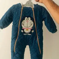 کاپشن سرهمی داخل خز همراه پاپوش