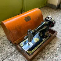 چرخ قدیمی|چرخ خیاطی و ریسندگی|آق قلا, |دیوار