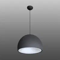 چراغ آویز مدرن طلق دار سه لامپ