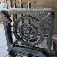 اجاق گاز سه شعله پروفیلی بزرگ