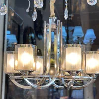 لوستر طرح عصایی|لوستر و چراغ آویز|رشت, یخسازی|دیوار