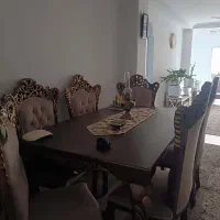 مبل سلطنتی هفت نفره ناهارخوری شیش نفره|مبلمان خانگی و میز عسلی|ساری, |دیوار