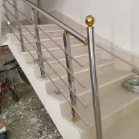 نرده استیل و پله آماده|خدمات پیشه و مهارت|کرمانشاه, |دیوار