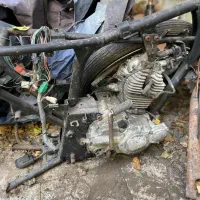 انجین و شاسی کاوازاکی شکاری چهار زمانه ۱۵۰|موتورسیکلت|رشت, پیرسرا|دیوار