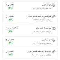 هدیه ۷۸ هزارتومانی بدون حداقل برداشت