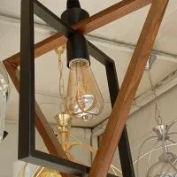 آویز چوب فلز