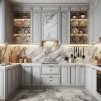 صفحه کابینت سرامیکی کوارتز. کورین