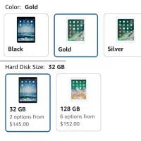 آیپد نسل ۵ پلمپ گلد (iPad 32GB Gold)|تبلت|تهران, گیشا|دیوار