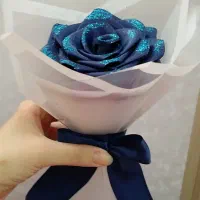 شاخه گل روبانی و نمدی روز دختر