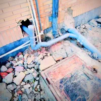 لوله کشی آب فاضلاب نشتی گیری با دستگاه نقطه زن لکه|خدمات پیشه و مهارت|زاهدان, |دیوار