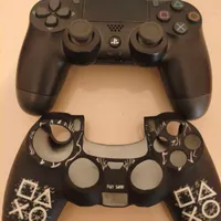 دسته ps۴ به همراه کاور طرح pes