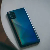 گوشی a71 سورمه ای کاملا سالم