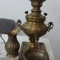 سماور ذغالی برنجی|سماور، چایساز، قهوهساز|قدس, شهرقدس|دیوار