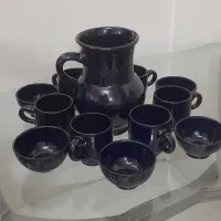 پارچ ولیوان وکاسه  سفالی نو نو