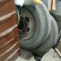 لاستیک 825سیمی با نوار و تیوپ ر رینگ