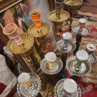 قلیون عربی اصل برنج و  قلیون چوب گردو کافه ای|کلکسیون و سرگرمی|مشهد, شهرک مهرگان|دیوار