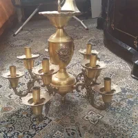 لوستر برنز دو عدد 10 شعله