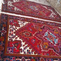 دوجفت‌فرش‌دستبافت‌شش‌۶متر‌بارماخ‌توخوش‌وتک‌۹متر|فرش|تبریز, |دیوار